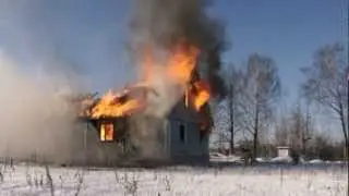Пожар в частном жилом доме 25.01