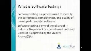 LearnAce Demo: Software Testing