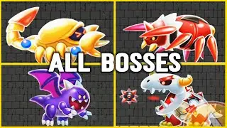 Blue Ball 7 - Red Ball Fight All Bosses Gameplay (Android, IOS)