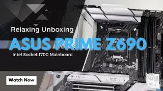 ASMR Unboxing - Asus Prime Z690-A Mainboard (Silent)