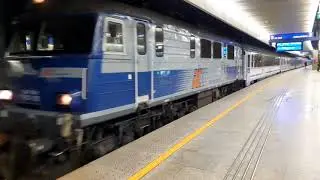 EP07-513 z TLK Polonez Warszawa Centralna 26.11.2019 z Kolejowym Piotrkiem
