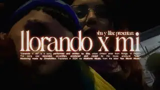 Sba, Lilac - llorando x mi (Official Visualizer)