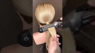 Нижний хвост от Екатерины Комаровой. #dellon #стилист #завивка #кудри #локоны #hair #hairstyle