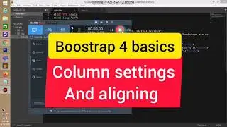 Boostrap 4 column settings basics