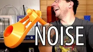 3D Printing the ULTIMATE Party Noise Maker! Thanks to Works by Solo!