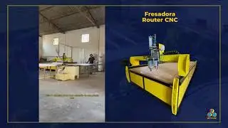 O marceneiro esperto utiliza a Máquina Router CNC