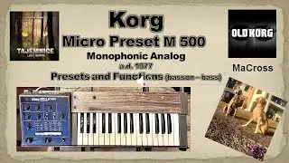 #vintage#korg#patches#sound#program#synthesizer#oldkorg#analog#monophonic#micropreset#m500#ms#fun#
