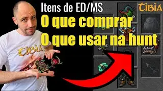 Tibia Itens de ED/MS: guia prático do que usar em qual hunt!