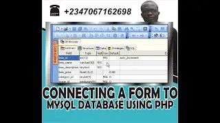html017:connecting a form to mysql database using php