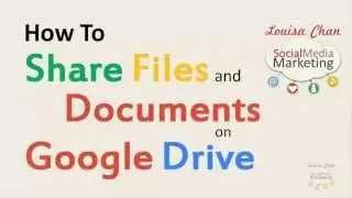 How To Share Documents Using Google Drive