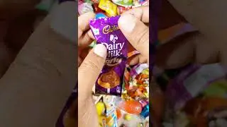 ASMR Yummy Jellies and Cadbury Lollypop Chocolate 😋🍭🎉 #asmr