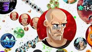 DESTRUCTION WITH ZOOM 😤 AGAR.IO MOBILE