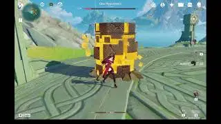 Genshin Impact First Coop Battle    Geo Hypostasis