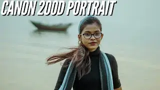 Canon 200D 📷 Stunning Portrait Photography (Lens Settings)