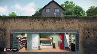 BombShelter 3d visualization