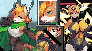 Fighting a robot and a... hunter femboy? [KLARORO] Gameplay part 3