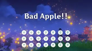 Bad Apple!! | Genshin Impact Lyre