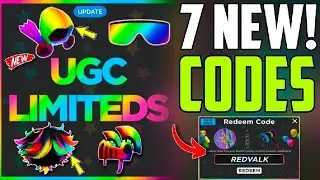 ⚠️TODAY CODES⚠️ UGC LIMITEDS ROBLOX CODES JULY 2024 - UGC LIMITED CODES - UGC - FREE UGC