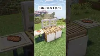 Barbecue Grill 🍖 #minecraft #shorts