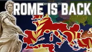 The Roman Empire CONQUEST- Rise of Nations Roblox Gameplay