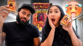 QUEEN & CLARENCE TRIES WORLD'S HOTTEST GUMMY BEAR!! 🥵 (DON'T DO THIS)