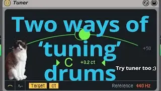 Tuning a kick drum in Ableton using Fabfilter MB