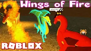 ROBLOX WINGS OF FIRE Early Access! How to GET both HORN RINGS and Complete the QUESTS!