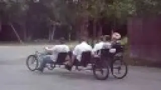 The Magic BIKE BUS! -- My DIY Homebuilt Bike Car