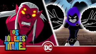Raven Contra Trigon | Los Jóvenes Titanes en Español