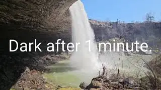 Waterfall sounds.  For sleep, study, relaxation.  ASMR.  relaxing ambient sound. #asmr #asmrsounds