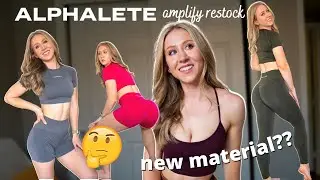 HUGE Alphalete Amplify Restock, Squat Tests & Announcement!
