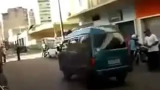 Прикол ! Вот это супер тормоз на  авто