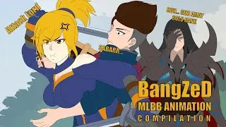 MOBILE LEGENDS : ANIMATION COMPILATION 4 BangZeD CHANNEL