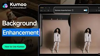 Clean, Replace & Enhance Backgrounds with AI | Kumoo Tutorial
