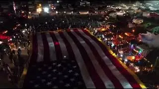 Indiana Flag Tribute Truckers