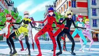 【MMD Miraculous】Dynamite (Ladybug and Friends)【60fps】