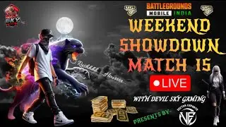 BGMI WEEKEND SHOWDOWN MATCH IS LIVE | VECTOR ESPORT I With DEVIL SKY GAMING #G11