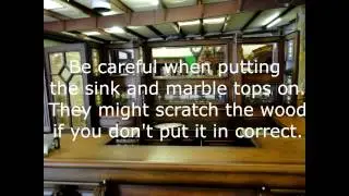 German Black Forest Canopy Home Pub Bar Furniture