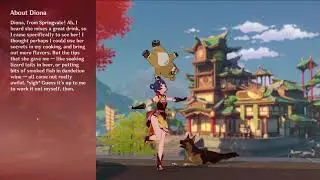 Genshin Impact - Xiangling - All Voice Lines (Japanese) │ with Liyue background Ambience