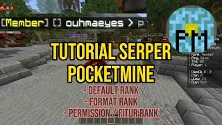 Tutorial Sistem Rank di Pocketmine Server Minecraft | #TUPER1