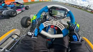 Rok Gp vs Iame x30 tag battle At Okc Practice