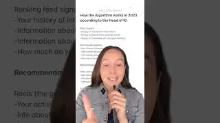 How the Instagram Algorithm Works in 2023 Part I