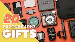 Holiday Gift Guide 2022 for Photographers with 20 Cool Gift Ideas | $12 - $300  📷 🎁