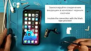 iPhone 11 восстановление Face ID без пайки программатор JCID-V1s Face ID recovery without soldering