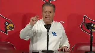 Kentucky Wildcats HC John Calipari - Louisville Postgame