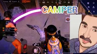VICTOR SQUAD RUSH | CAMPER | PUBG MOBILE GAMEPLAY | BGMI