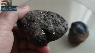 Gerçek Meteorid ! 2 tane meteorit (göktaşı buldum) bilim için satılık! 