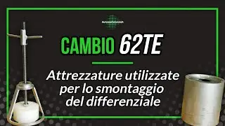 CAMBIO 62TE: Attrezzature utilizzate per lo smontaggio del differenziale