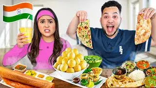We Tried NEW INDIAN FOOD for the First Time!