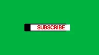 green screen SUBSCRIBE button \\ green screen market